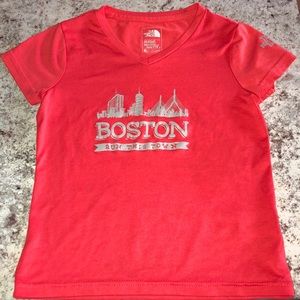 Girls North Face Flashdry Boston Shirt